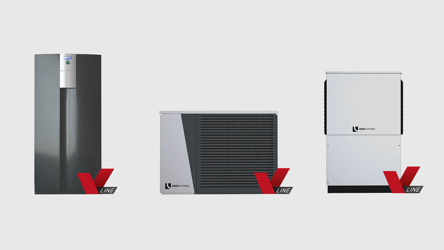alpha innotec Luft Wasser Wärmepumpen alira V-line LWCV LWAV